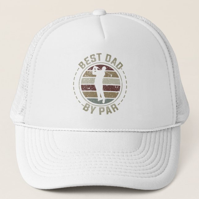 Casquette Meilleur Papa par Par Golf (Devant)