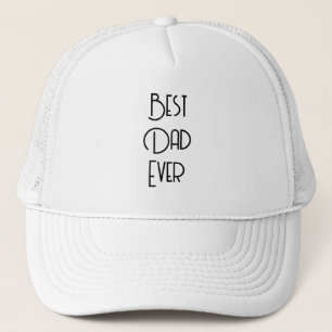 Casquette Meilleur Papa Simple Calligraphie
