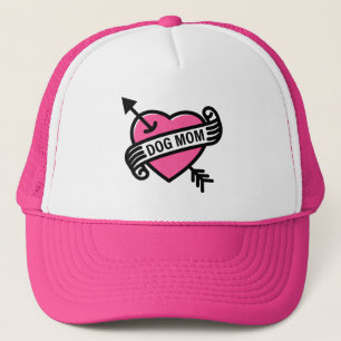 Casquette Meilleur Tatouage de Coeur de Maman de Chien