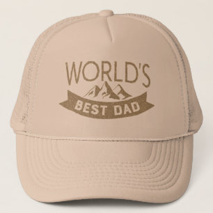 Casquette Meilleure Fête des pères Cool moderne papa du mond