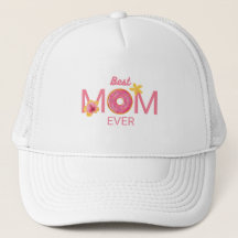 Meilleure Maman Donut Floral