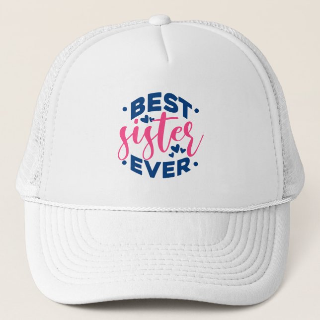 Casquette Meilleure soeur jamais (Devant)
