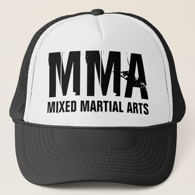 Casquette mélangé d'arts martiaux de MIXED MARTIAL (Devant)