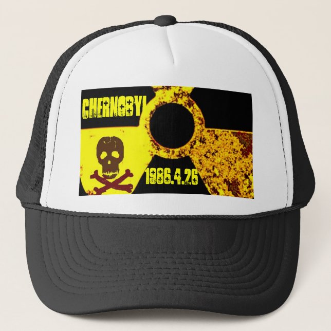 Casquette Mémorial anti-nucléaire de Tchernobyl (Devant)