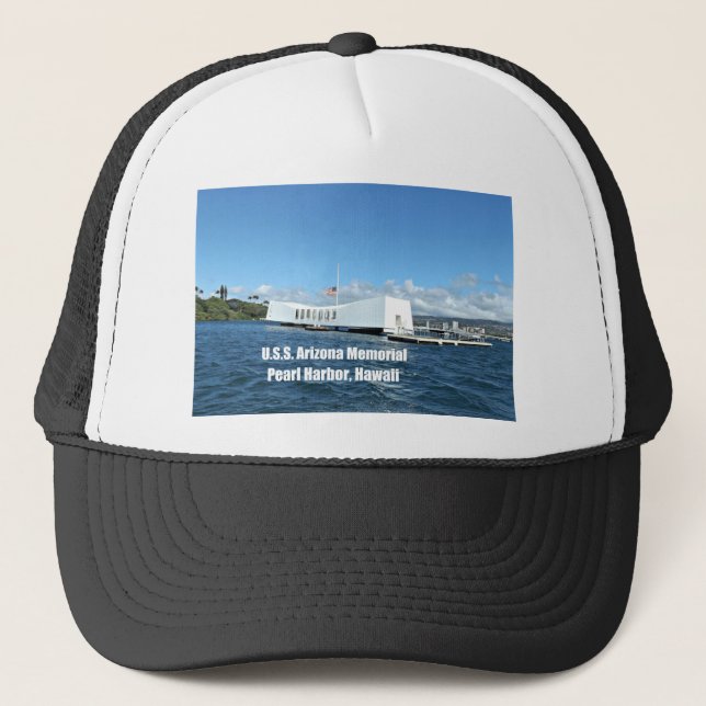 Casquette Mémorial de l'Arizona des États-Unis (Devant)