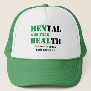 Casquette Mens HOMMES EN SANTÉ MENTALE QUI PARLENT CONSCIENC