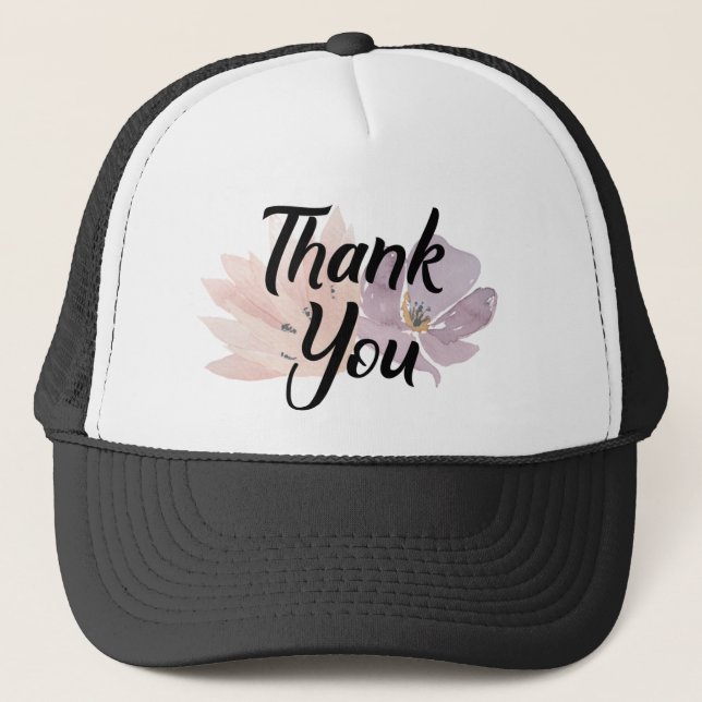 Casquette Merci Floral tendance (Devant)