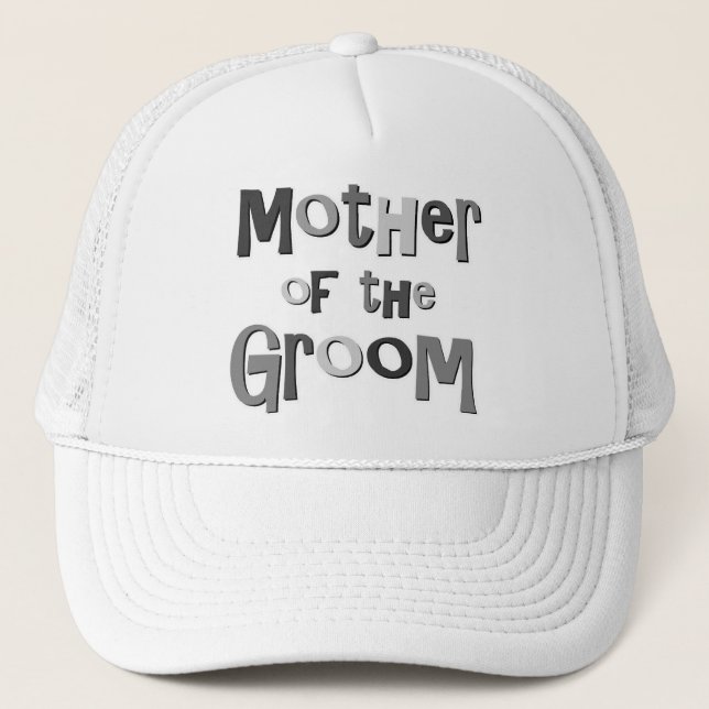 Casquette Mère du gris de marié (Devant)