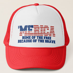 Casquette 'MERICA autoguident du libre en raison du