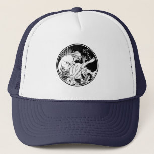 Casquette Merlin imaginaire Art Nouveau