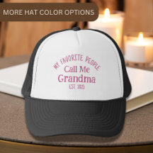 Mes Gens Préférés M'Appelent Grand-Mère Est. 2025