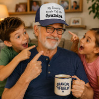 Mes personnes préférées m'appellent Papy Cadeau dr