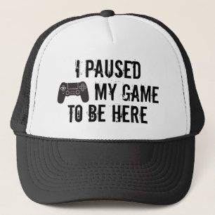 Casquette Message du joueur ou du joueur de jeu en détresse,