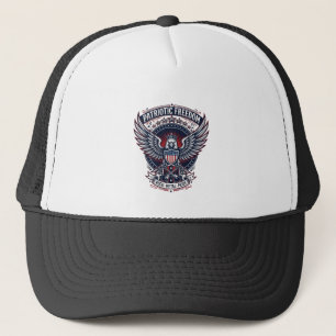 Casquette Metal Ailes Patriotiques Musique Patriotique Rock 