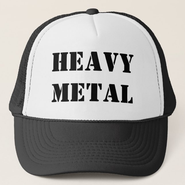 Casquette Métal lourd (Devant)