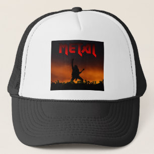Casquette métallique