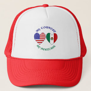 Casquette Mexique États-Unis Mon Pays Mon Patrimoine