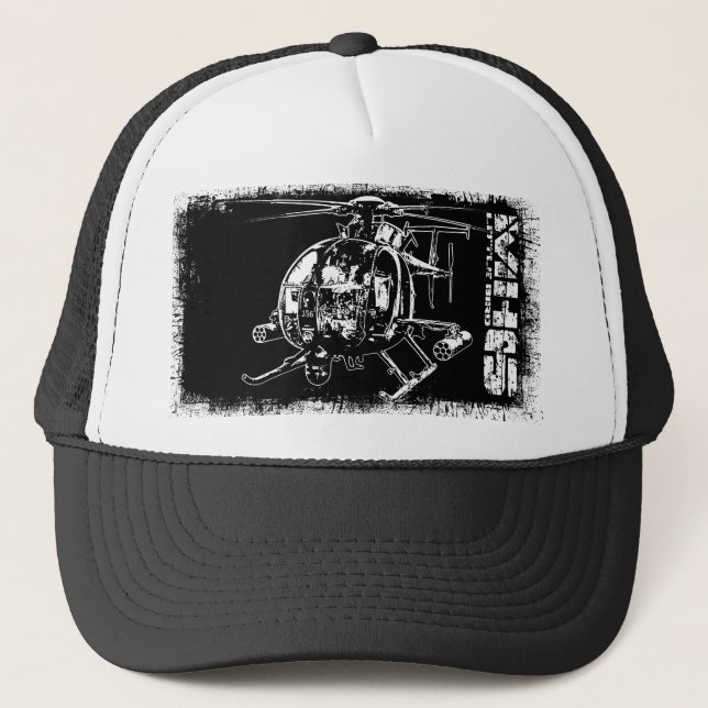 Casquette MH-6 Petit chapeau de camion d'oiseaux (Devant)