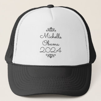 Casquette Michelle Obama 2024 Custom Text & Colors Ornaments