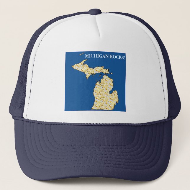 CASQUETTE MICHIGAN ROCKS ! (Devant)