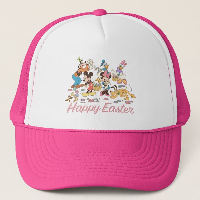 Casquette Mickey et amis Pâques Graphique (Devant)