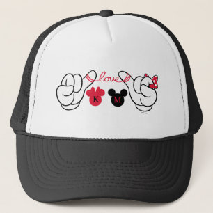 Casquette Mickey et Minnie   Hands Love