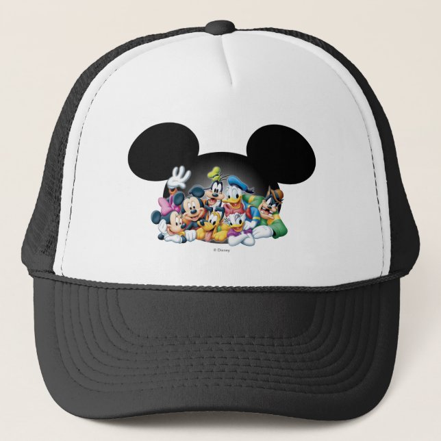 Casquette Mickey & Friends | Groupe dans Mickey Ears (Devant)