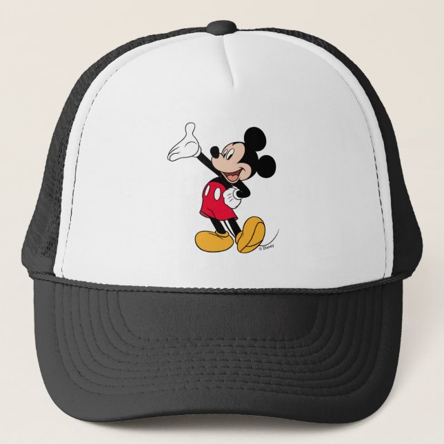 Casquette Mickey Mouse Open Hand Gesture (Devant)