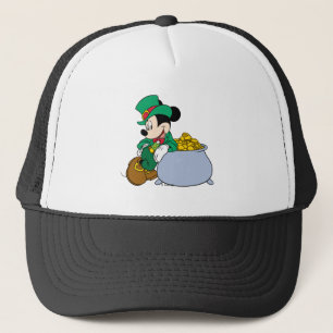 Casquette Mickey Pot Souris Or   Saint Patrick's Day