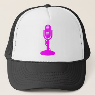 Casquette Microphone - Magenta