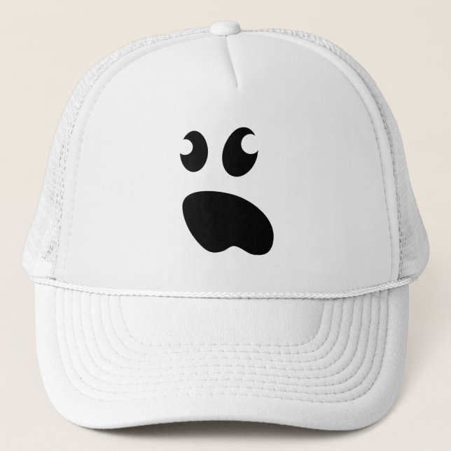 Casquette Mignon fantôme éffrayant Halloween costume casquet (Devant)