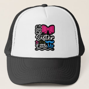 Casquette Mignonne Grande Soeur à une Petite Soeur pour les