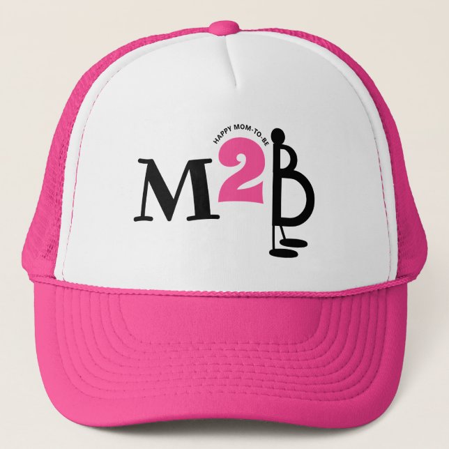 Casquette Mignonne Maman Rose Pour Être (Devant)