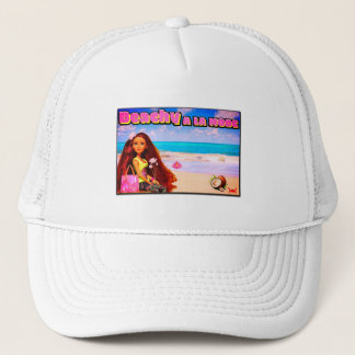 Casquette Mikitiez Thaïlande plage de coco lotus rose blanc