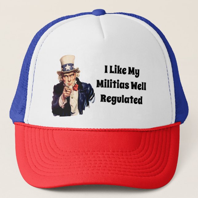 Casquette Milice bien réglementée (Devant)