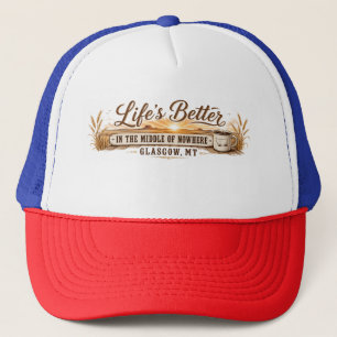 Casquette Milieu de nulle part Glasgow Montana