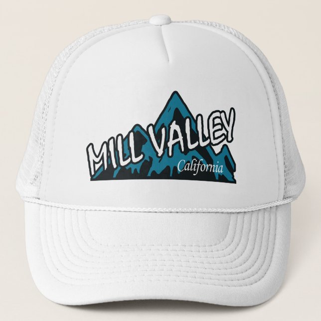 Casquette Mill Valley California Mountains (Devant)
