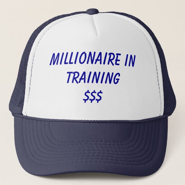 Casquette Millionnaire en formation (Devant)