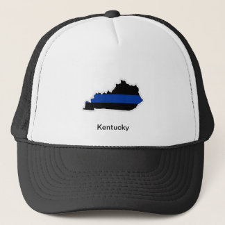 Casquette mince de camionneur du Kentucky Blue