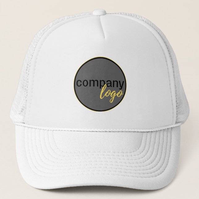CASQUETTE MINIMAL BUSINESS LOGO COMPANY MARQUE WHITE (Devant)