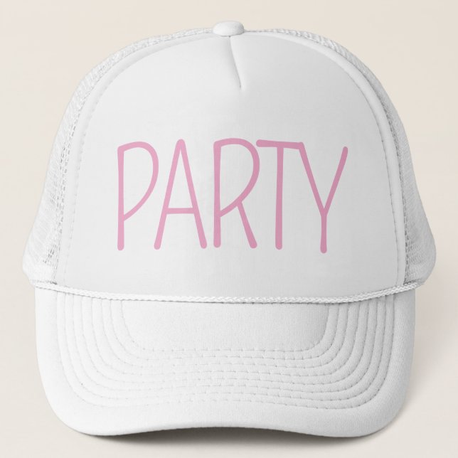 Casquette Minimalist Bridesmaid Party Hat (Devant)