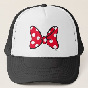 Casquette Minnie branchée   Pot rouge