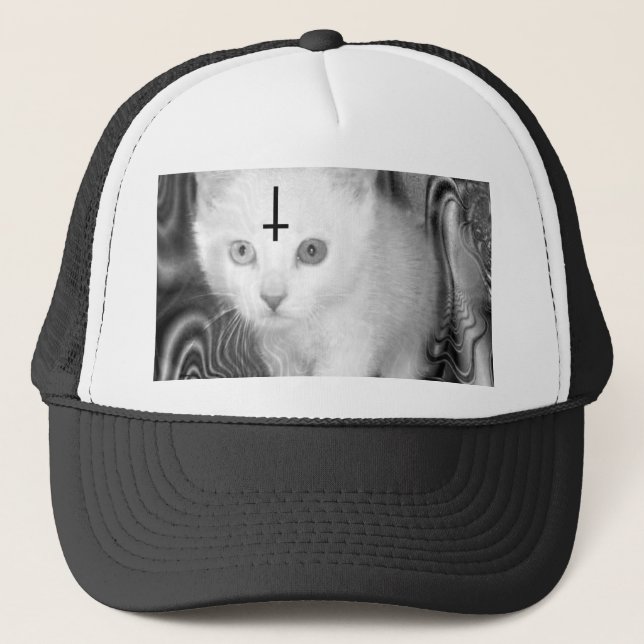 Casquette minou satan (Devant)