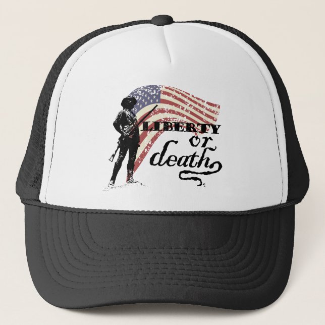 Casquette Minutemen de liberté ou de mort (Devant)