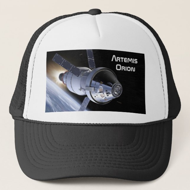 Casquette Mission Artemis Orion SLS Moon (Devant)