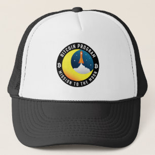 Casquette Mission Bitcoin dans la couleur de la Lune