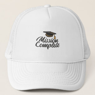 Casquette Mission d'obtention du diplôme terminée