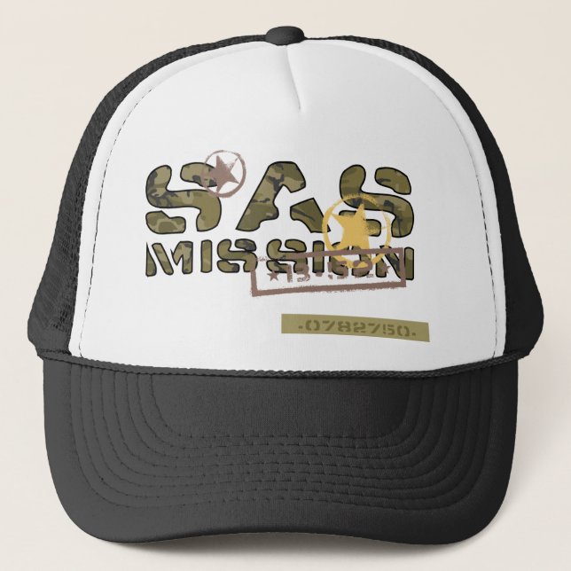 Casquette Mission du Special Special Special Forces (Devant)