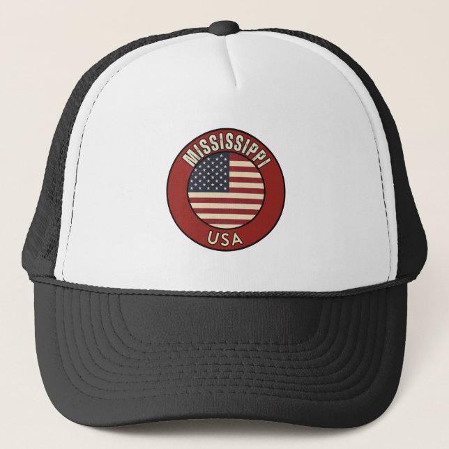 Casquette Mississippi United States of America (Devant)