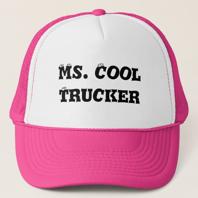 Casquette Mme Cool Trucker (Devant)